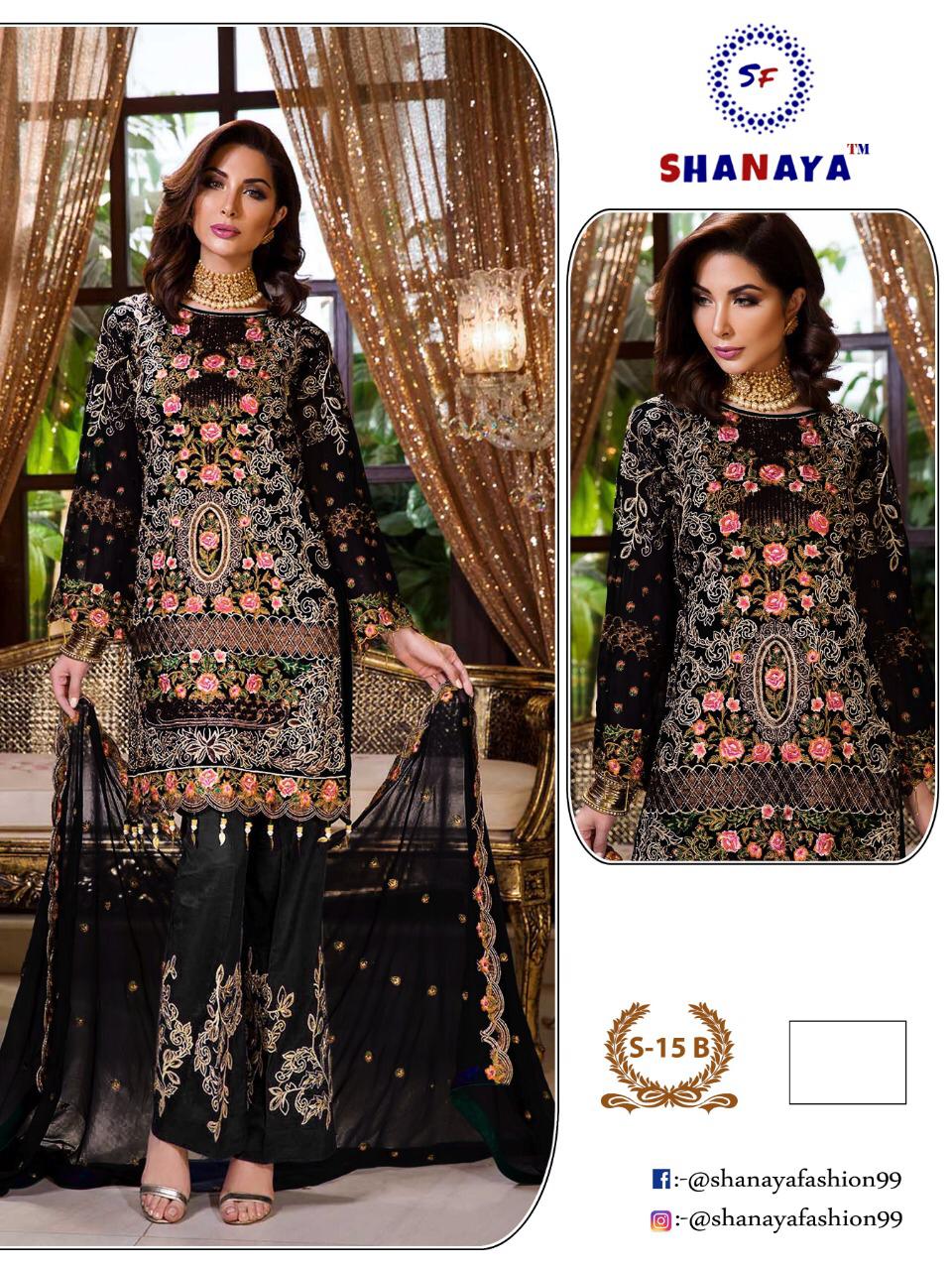 Shanaya S-15 Wholesale pakistani Concept Dress