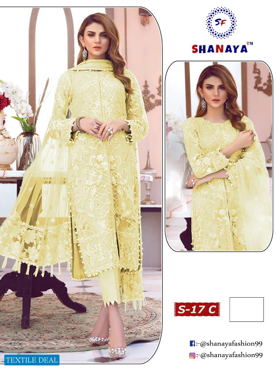 Shanaya S-17 Wholesale pakistani Concept Dress