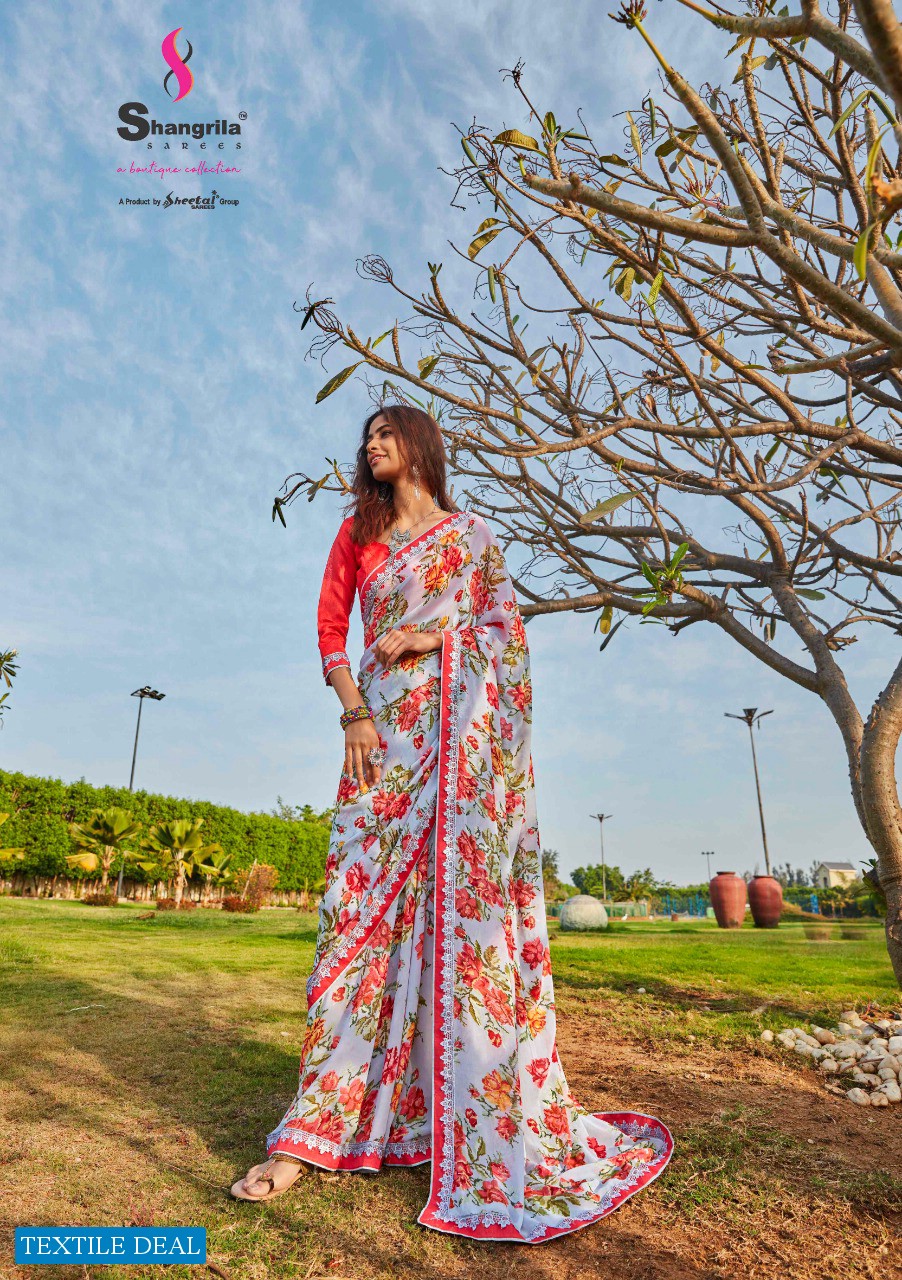 Shangrila Kusum Wholesale Super hit Saree Collection