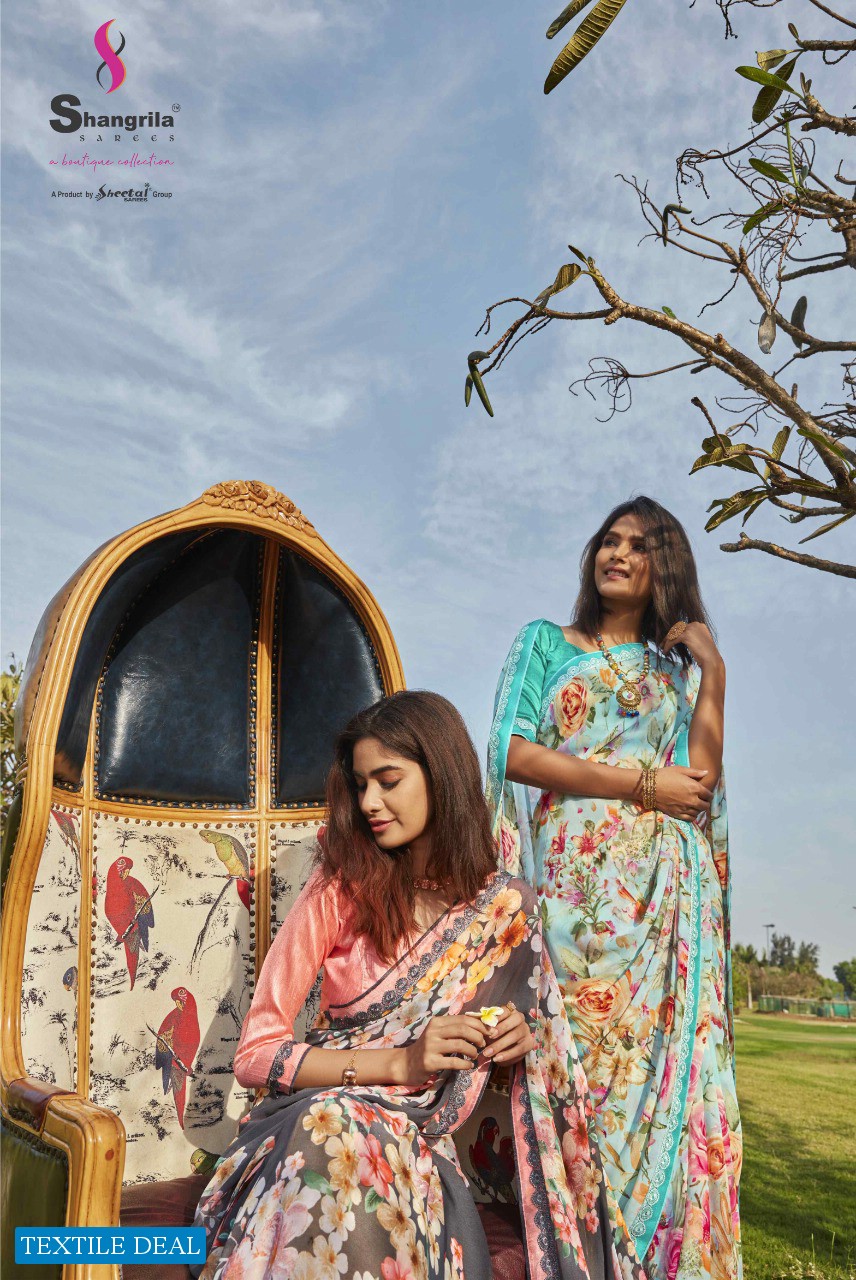 Shangrila Kusum Wholesale Super hit Saree Collection