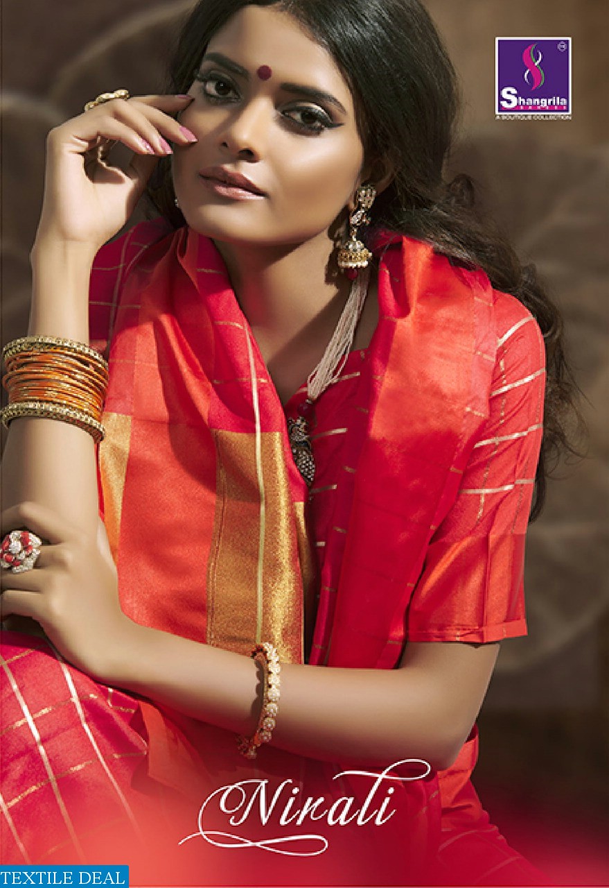 Shangrila Nirali Wholesaler Weaving Sarees