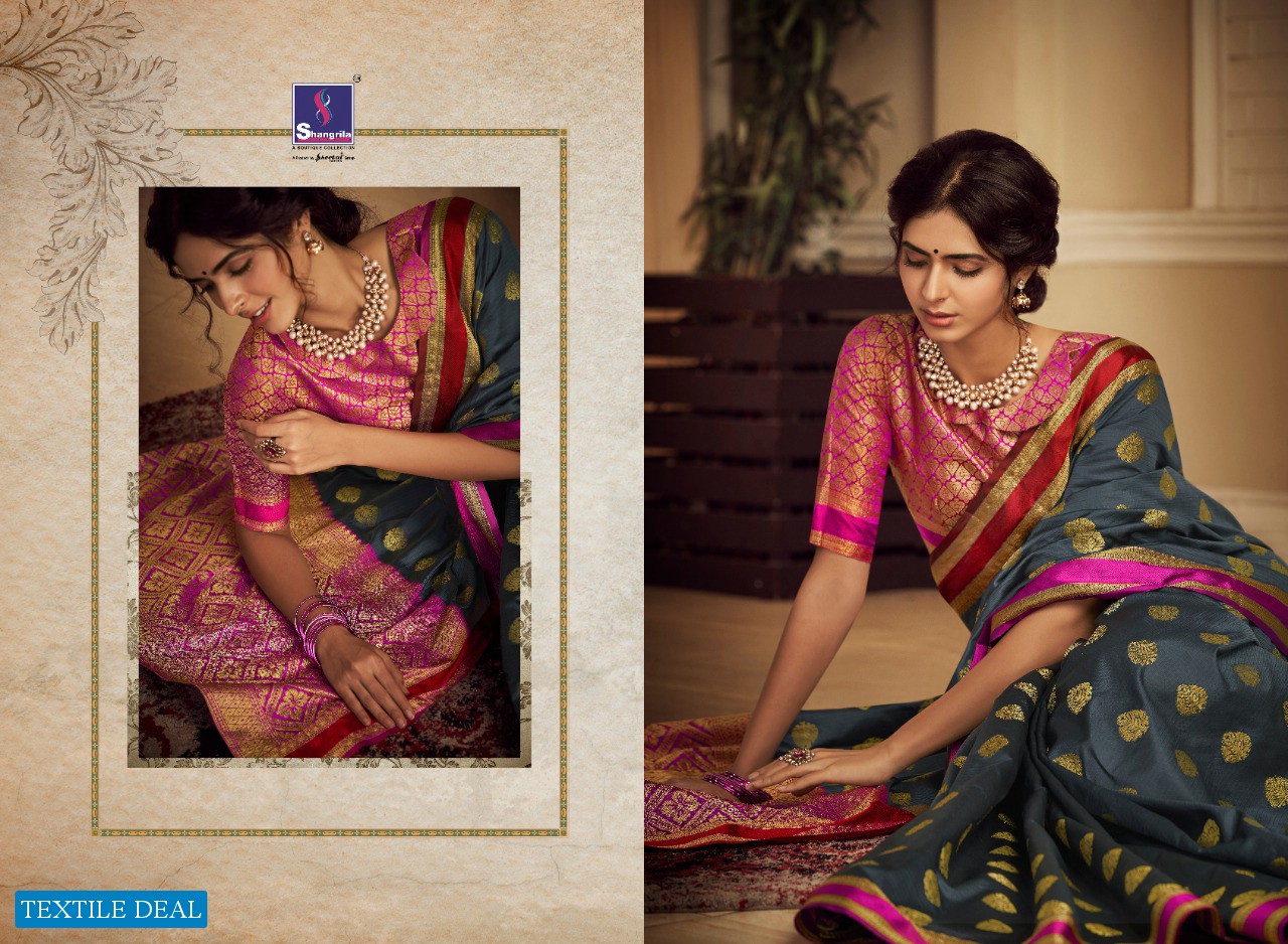 Shangrila Sunaina Silk Vol-2 Wholesale Handloom Weaving Sarees