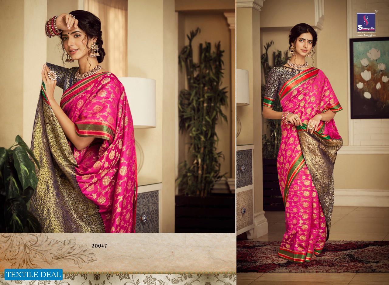 Shangrila Sunaina Silk Vol-2 Wholesale Handloom Weaving Sarees