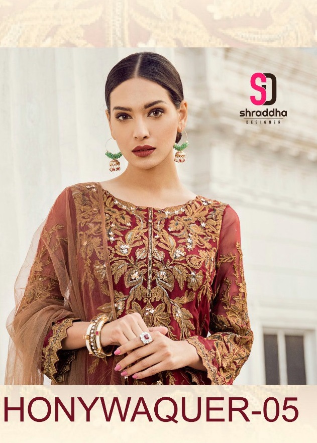 Sharaddha Honey Waqer Vol-5 Wholesale Pakistani Concept Dress