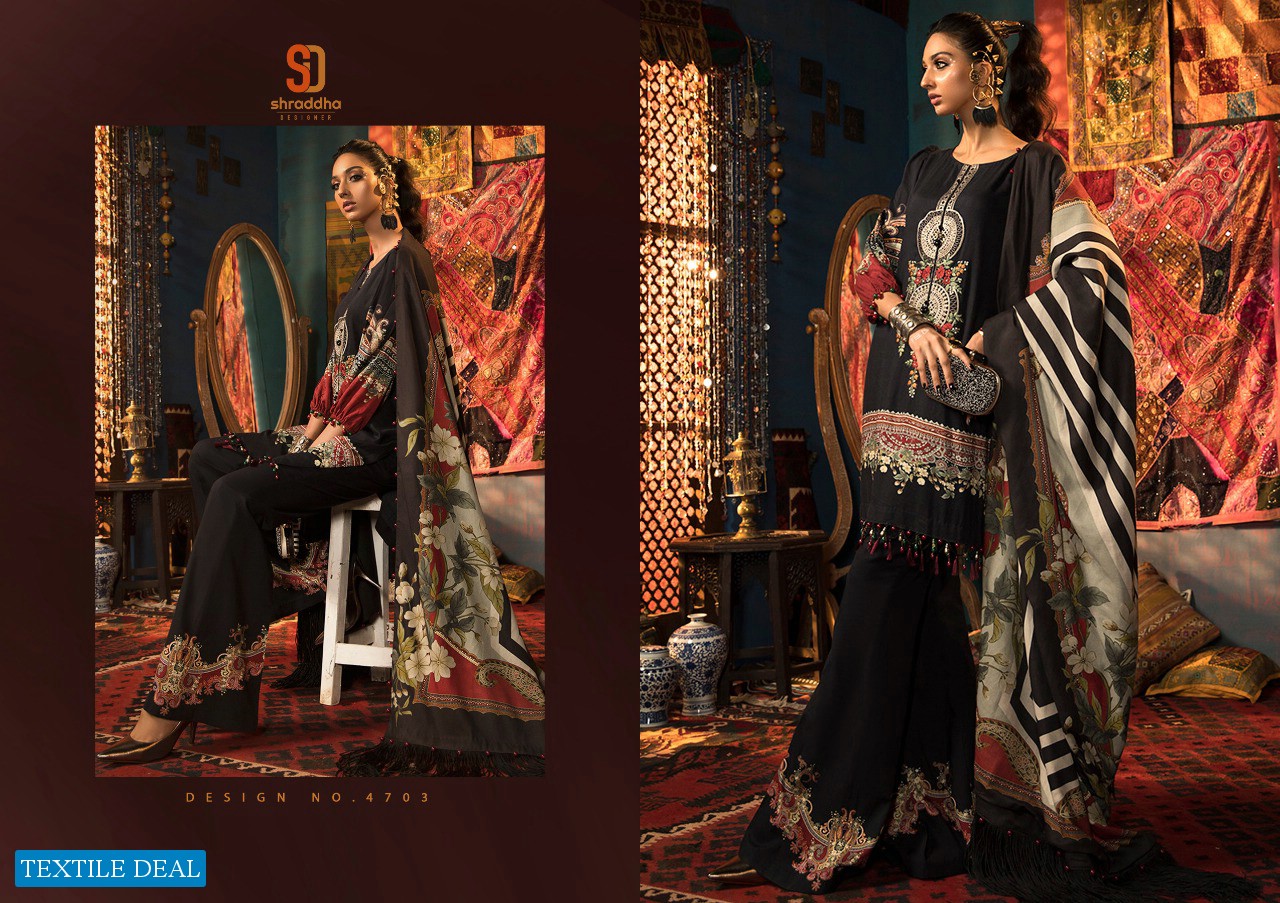 Sharaddha M Print Vol-4 Wholesale Lawn Printed Pakistani Dress