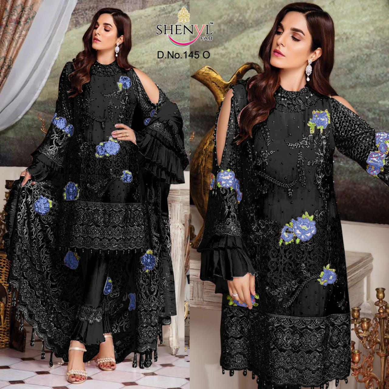 Shenyl DN 145 Colour Wholesale Pakistani Concept Suits