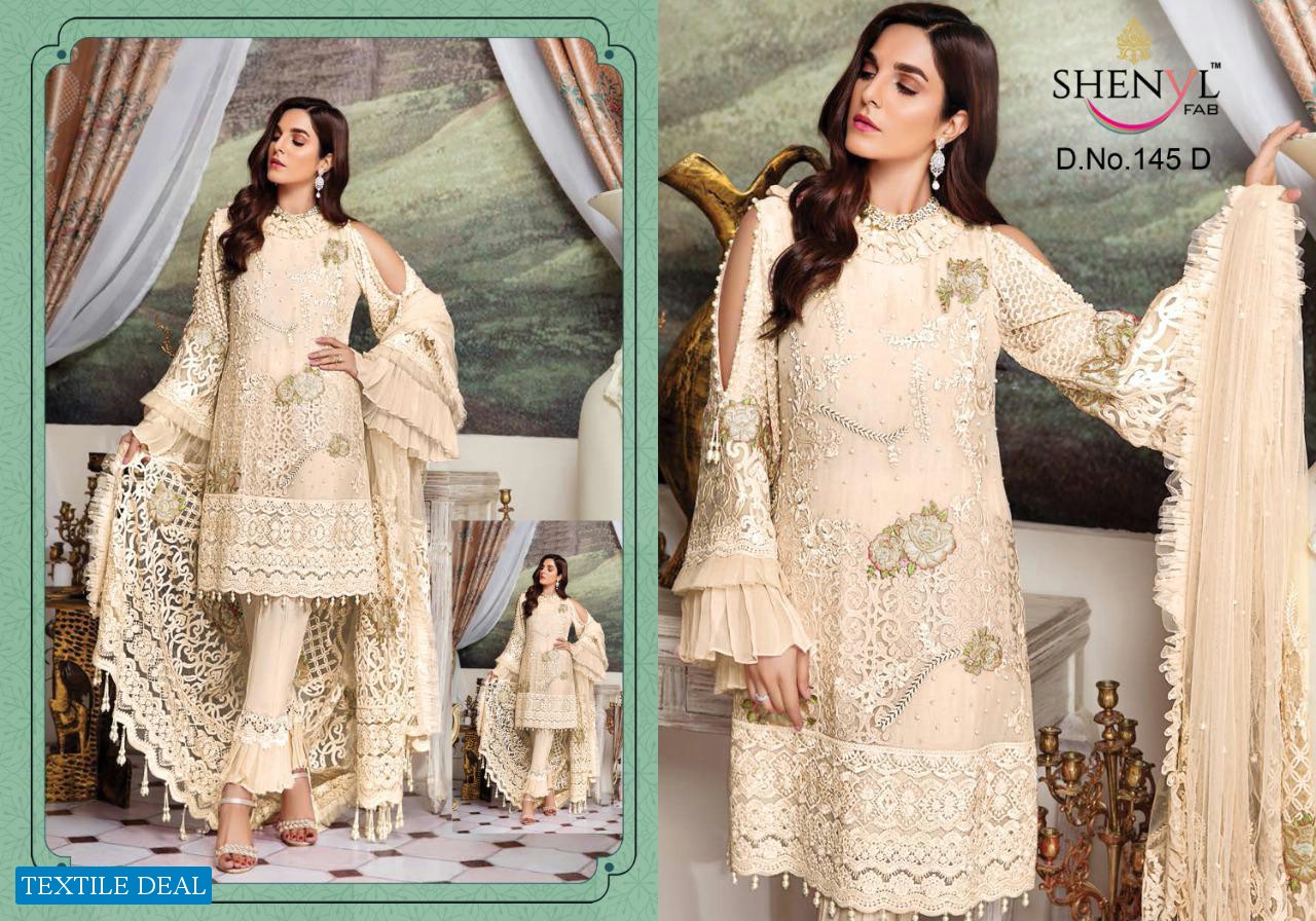 Shenyl DN 145 Colour Wholesale Pakistani Concept Suits