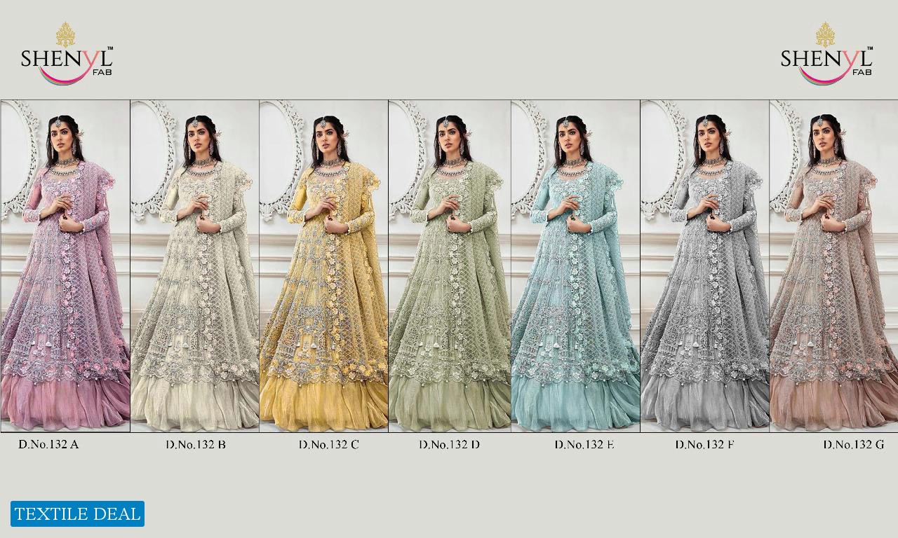 Shenyl Fab 132 Colour Wholesale Premium Wedding Collection Catalog
