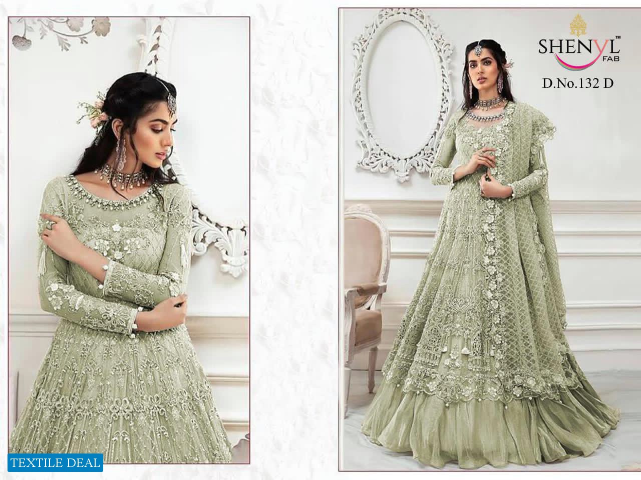 Shenyl Fab 132 Colour Wholesale Premium Wedding Collection Catalog