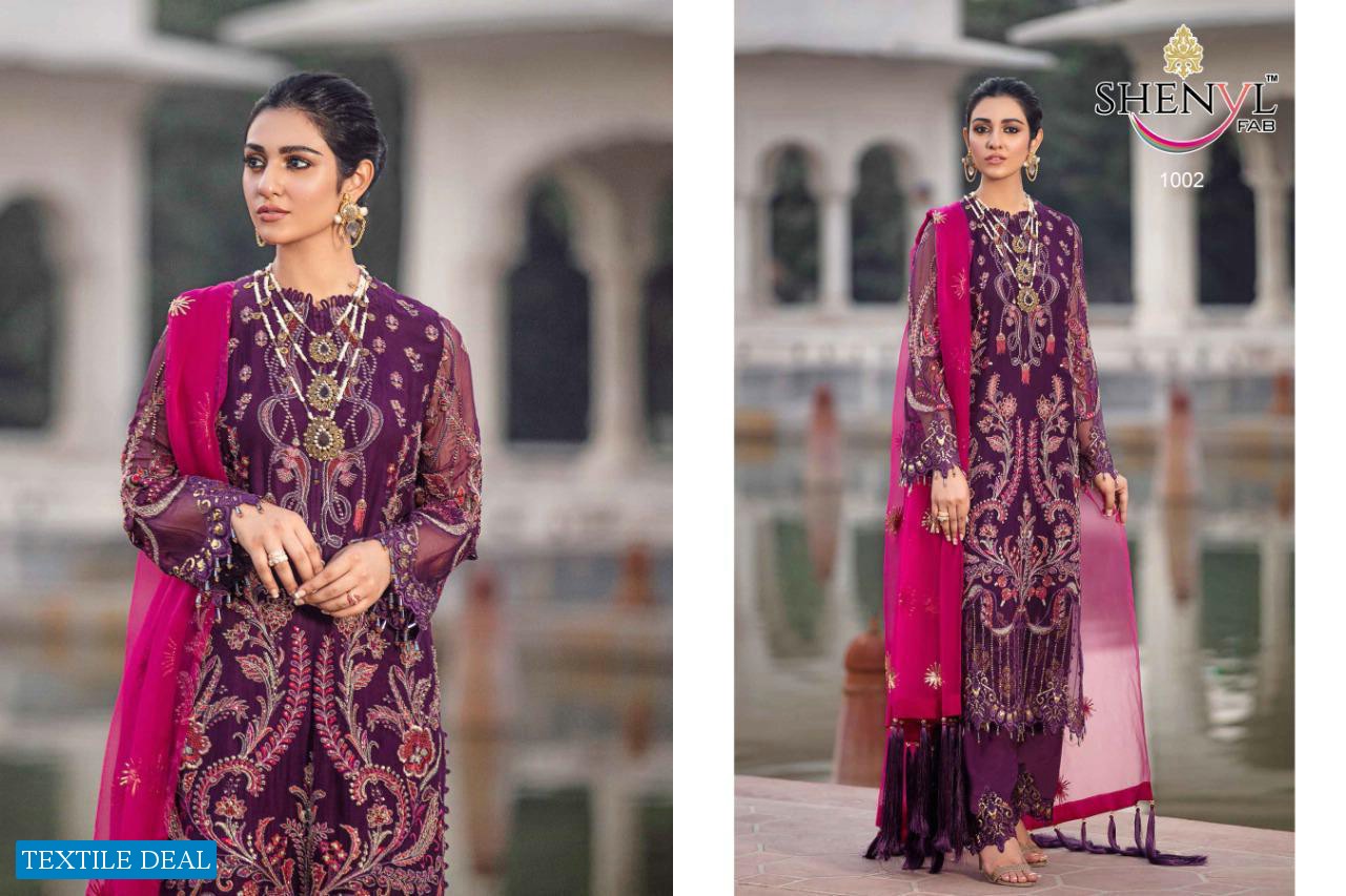 Shenyl Fab Afrozeh Vol-1 Wholesale Designer Pakistani Catalog