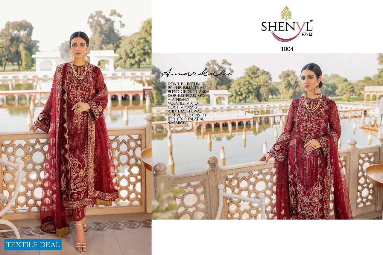 Shenyl Fab Afrozeh Vol-1 Wholesale Designer Pakistani Catalog