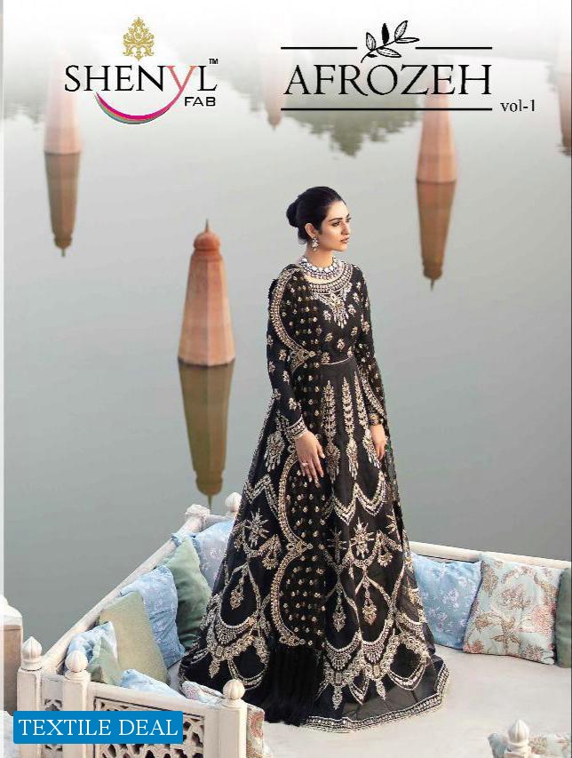 Shenyl Fab Afrozeh Vol-1 Wholesale Designer Pakistani Catalog