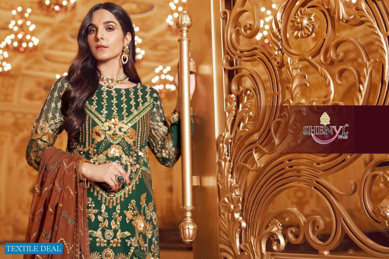 Shenyl Fab Emaan Adeel Vol-4 Wholesale Shopping Pakistani Concept Dress