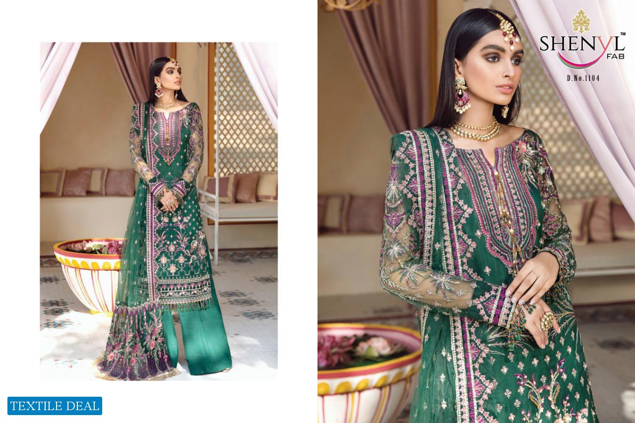 Shenyl Fab Gulaal Vol-1 Wholesale Shopping Pakistani Concept Dress