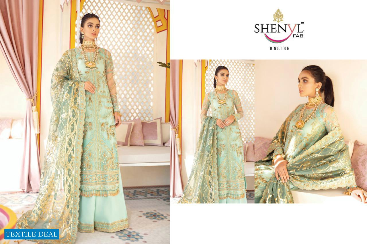 Shenyl Fab Gulaal Vol-1 Wholesale Shopping Pakistani Concept Dress