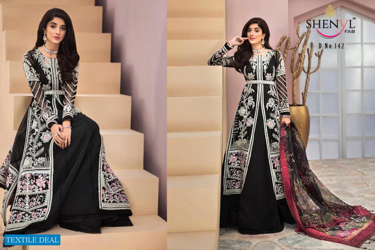 Shenyl Fab Happy New year 2021 Wholesale Shopping Pakistani Salwar Kameez
