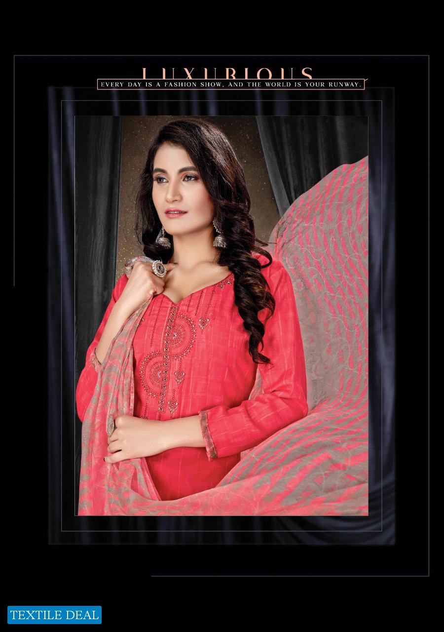 Shiv Gori Priya Vol-4 Chiffon Dupatta Dress Material Catalog