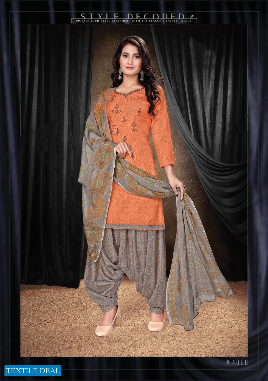 Shiv Gori Priya Vol-4 Chiffon Dupatta Dress Material Catalog