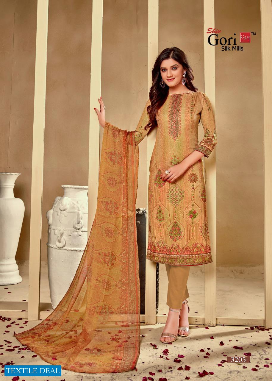 Shiv Gori Punjabi Kudi Vol32 Wholesale Dress Material Catalog