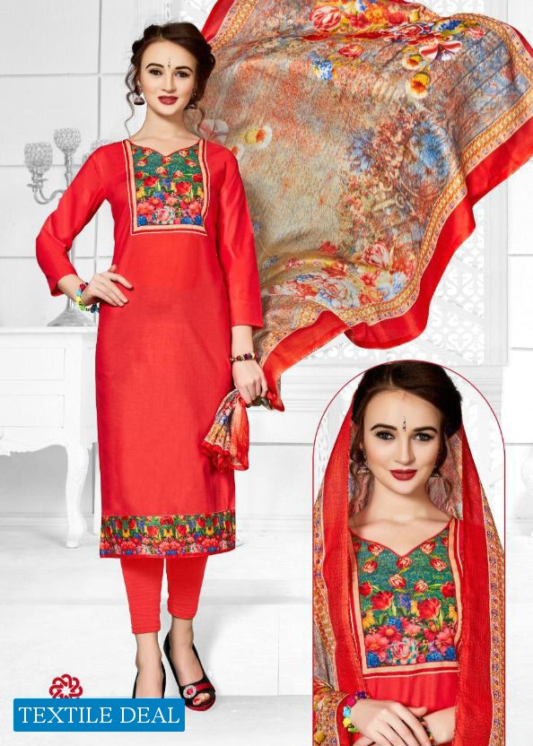 Shiv Gori Silk Mills Jiya Wholesale Shopping Pure Cotton Dress Material