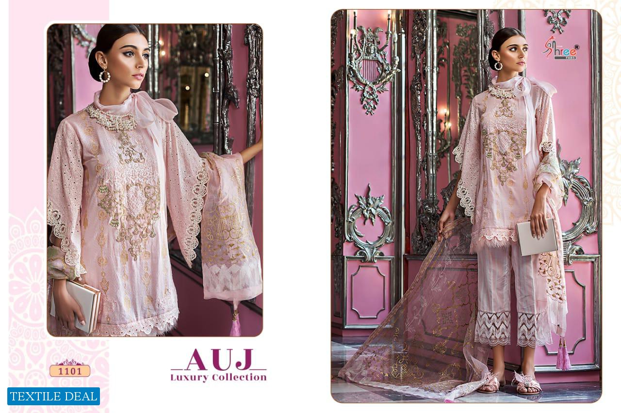 Shree Fab AUJ Luxury Collection Wholesale Pakistani Dress