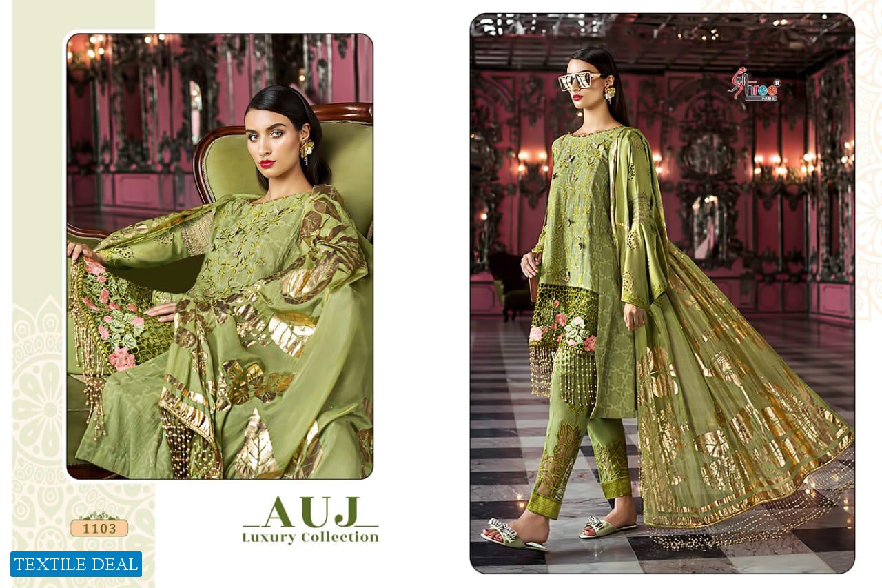 Shree Fab AUJ Luxury Collection Wholesale Pakistani Dress