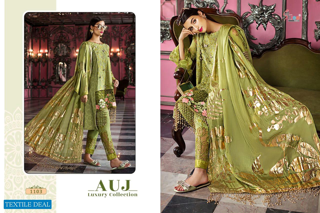 Shree Fab AUJ Luxury Collection Wholesale Pakistani Dress