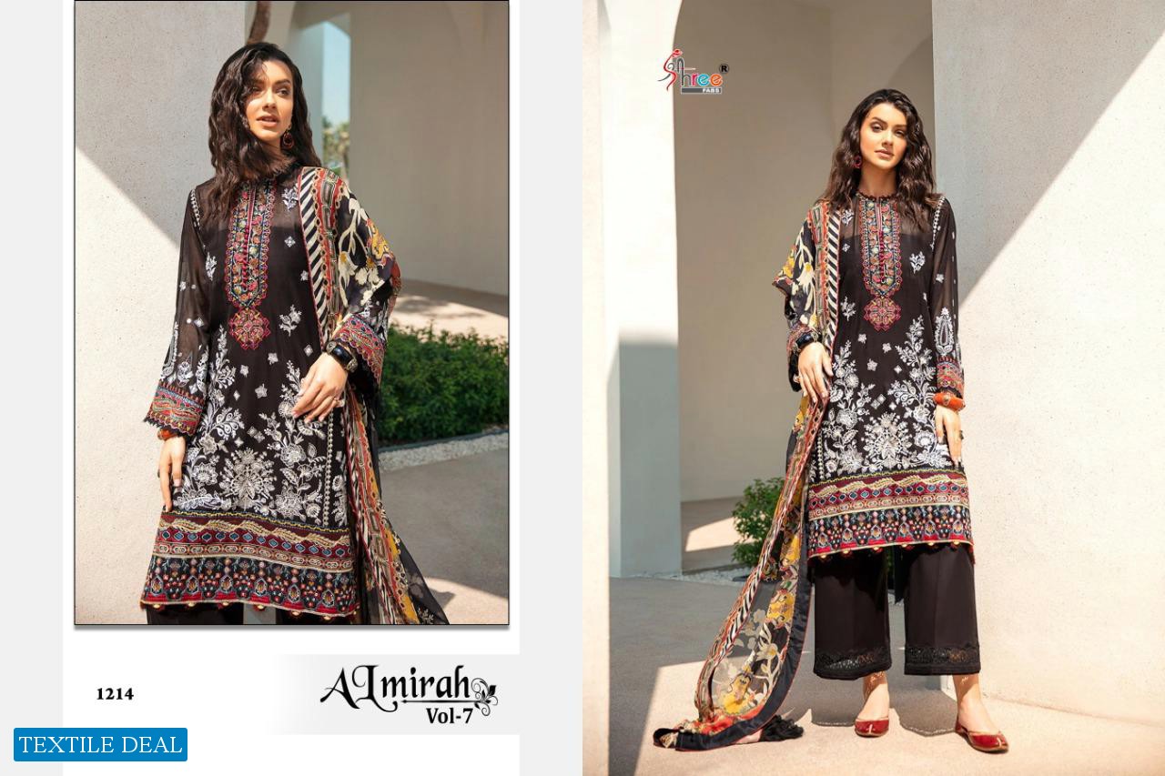 Shree Fab Almirah Vol-7 Wholesale Pakistani Concept Dress Material