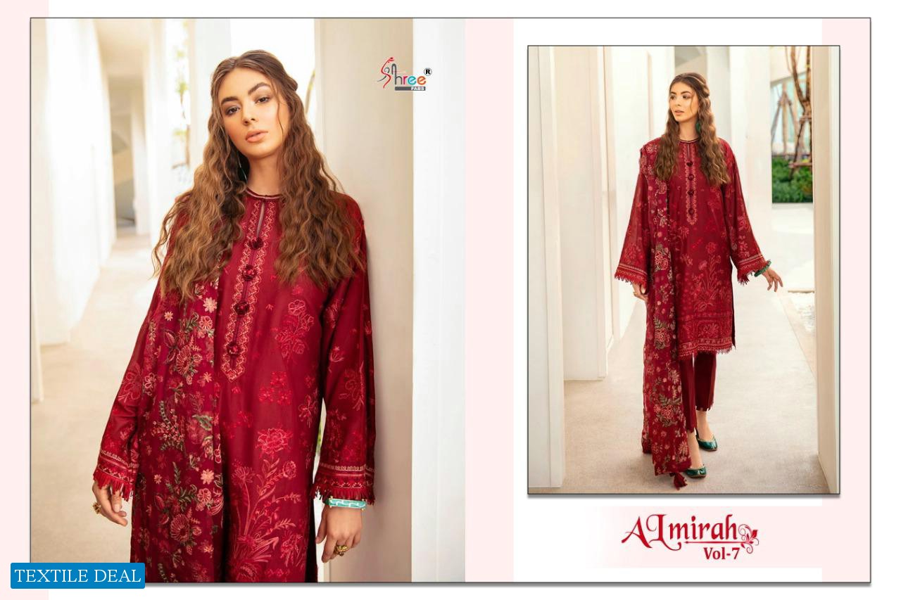 Shree Fab Almirah Vol-7 Wholesale Pakistani Concept Dress Material