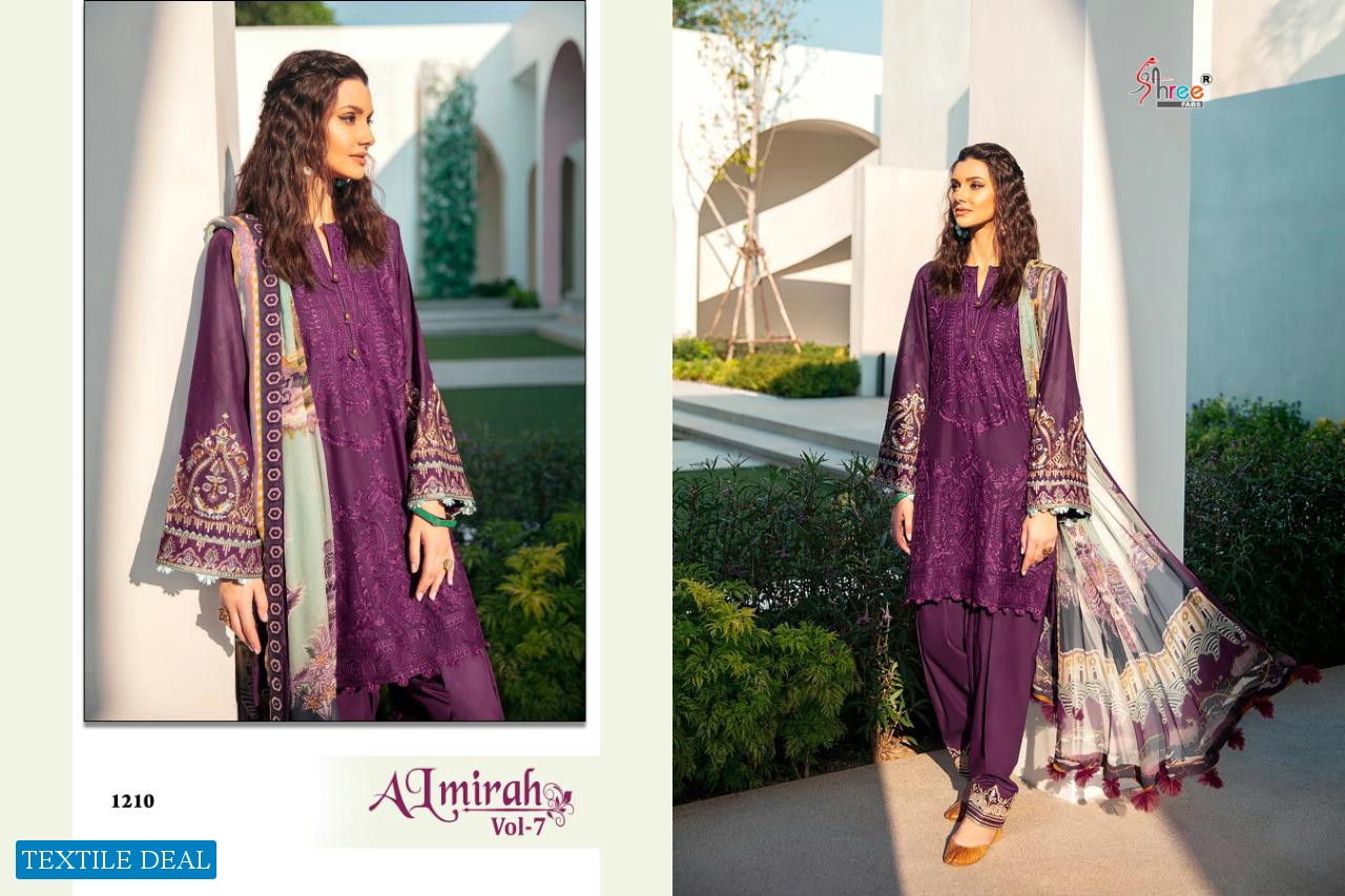 Shree Fab Almirah Vol-7 Wholesale Pakistani Concept Dress Material