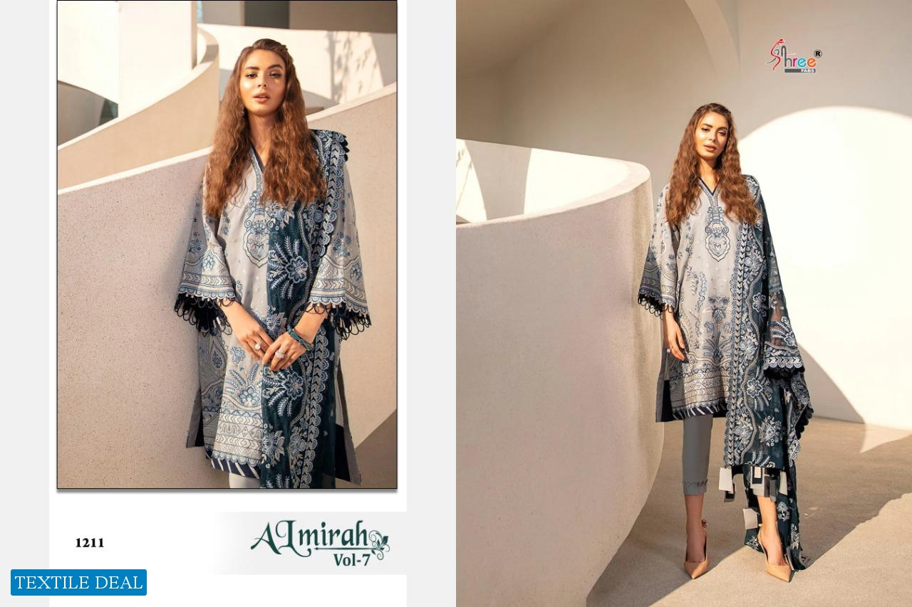 Shree Fab Almirah Vol-7 Wholesale Pakistani Concept Dress Material