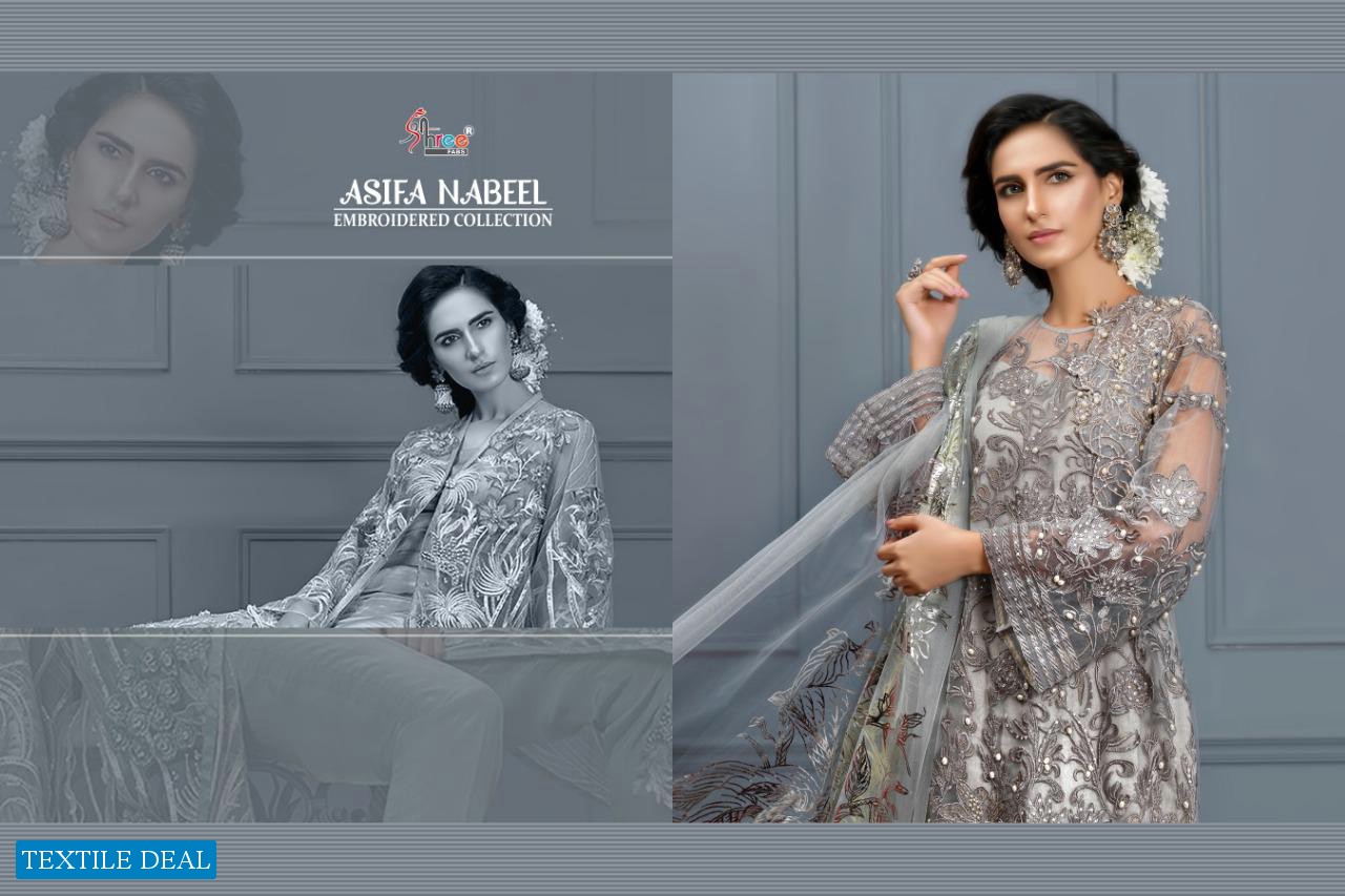 Shree Fab Asifa nabeel Embroidered Pakistani Concept Collection