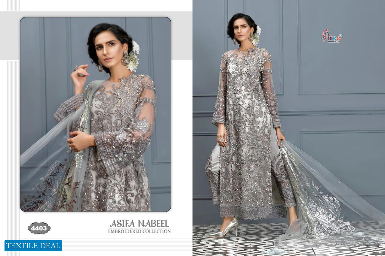 Shree Fab Asifa nabeel Embroidered Pakistani Concept Collection