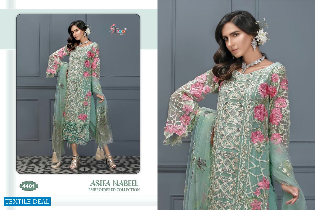 Shree Fab Asifa nabeel Embroidered Pakistani Concept Collection