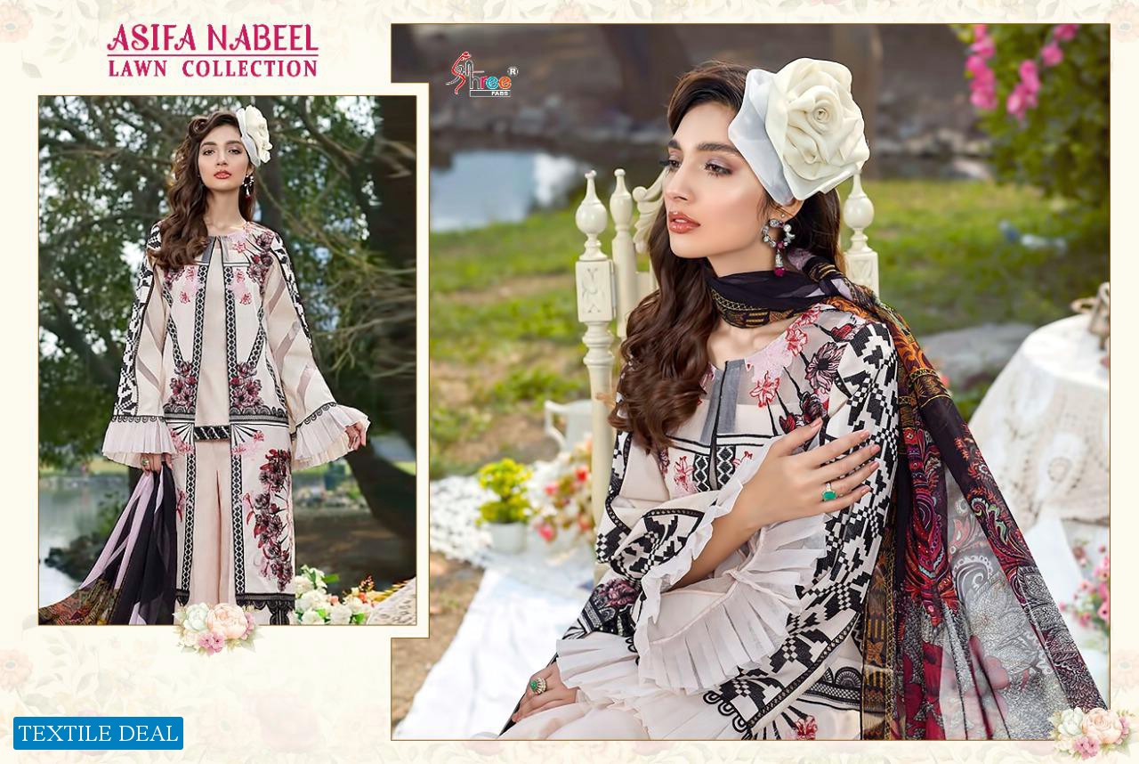 Shree Fab Asifa nabeel Lawn Collection wholesale Pakistani COncept Dress