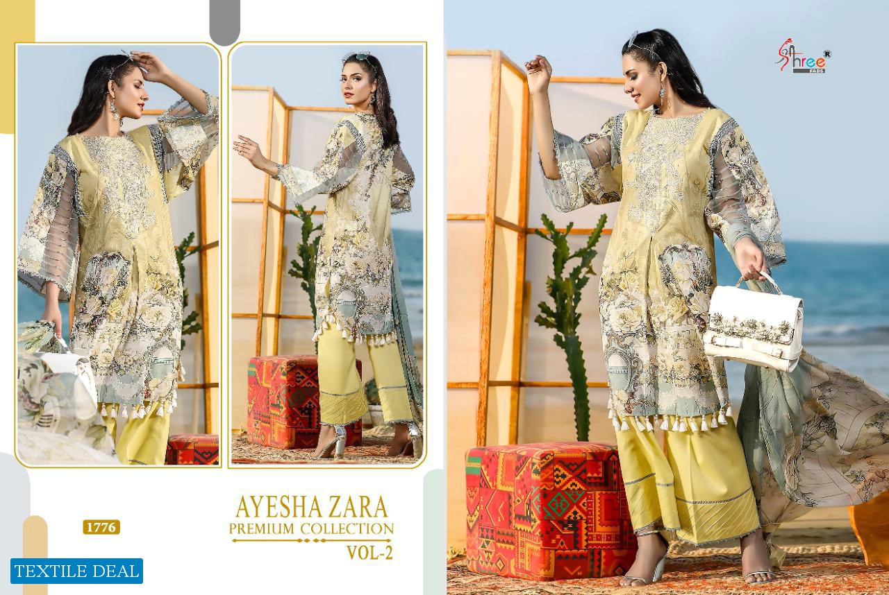 Shree Fab Ayesha Zara Premium Collection Vol-2 Wholesale Pakistani Concept Dress