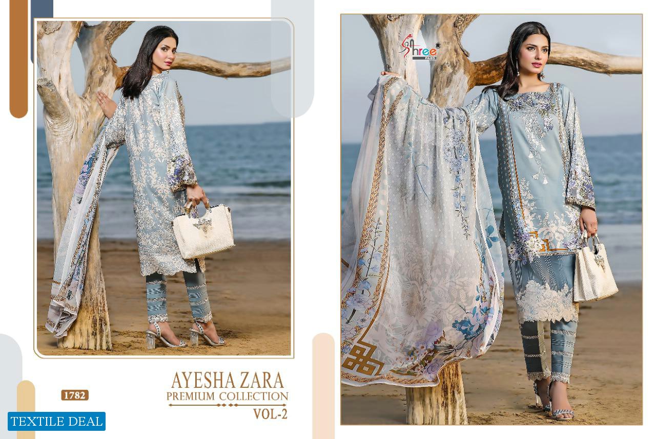 Shree Fab Ayesha Zara Premium Collection Vol-2 Wholesale Pakistani Concept Dress
