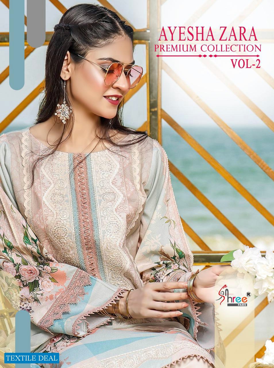 Shree Fab Ayesha Zara Premium Collection Vol-2 Wholesale Pakistani Concept Dress
