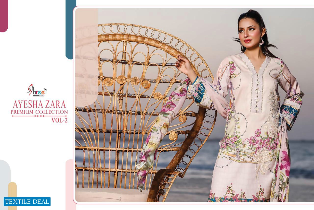 Shree Fab Ayesha Zara Premium Collection Vol-2 Wholesale Pakistani Concept Dress