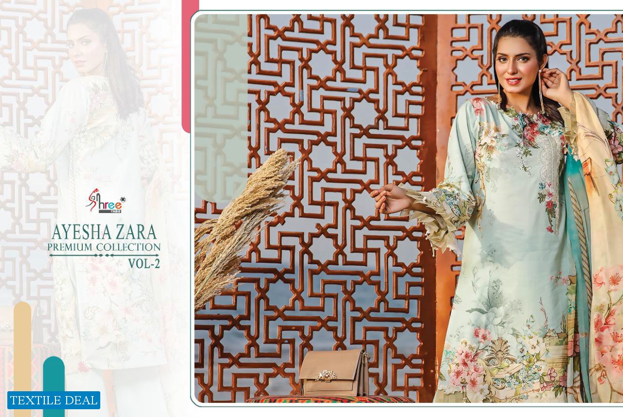 Shree Fab Ayesha Zara Premium Collection Vol-2 Wholesale Pakistani Concept Dress
