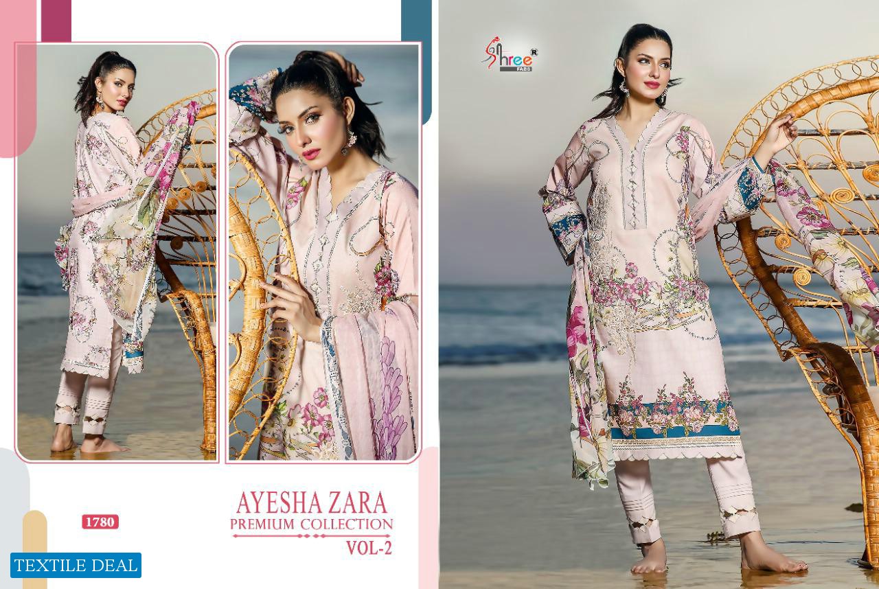 Shree Fab Ayesha Zara Premium Collection Vol-2 Wholesale Pakistani Concept Dress