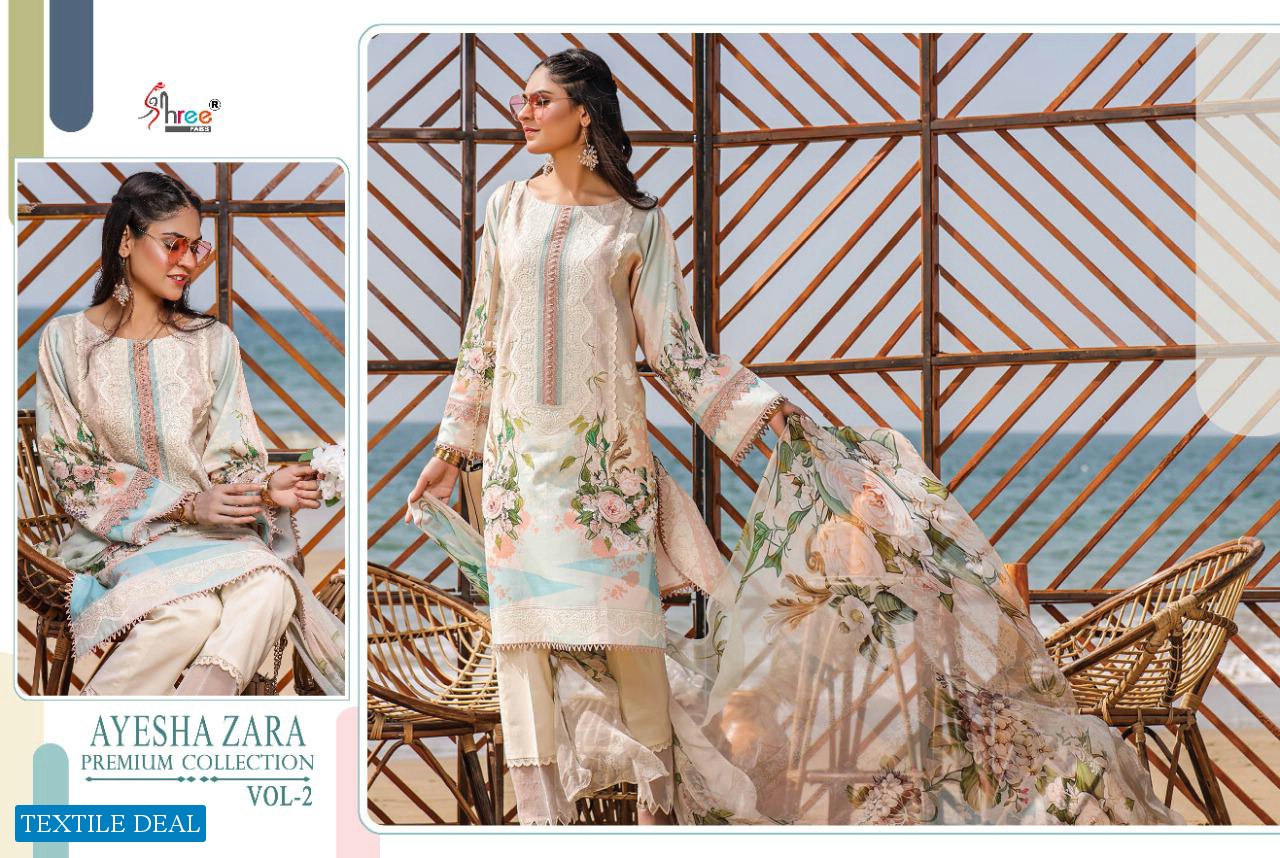 Shree Fab Ayesha Zara Premium Collection Vol-2 Wholesale Pakistani Concept Dress