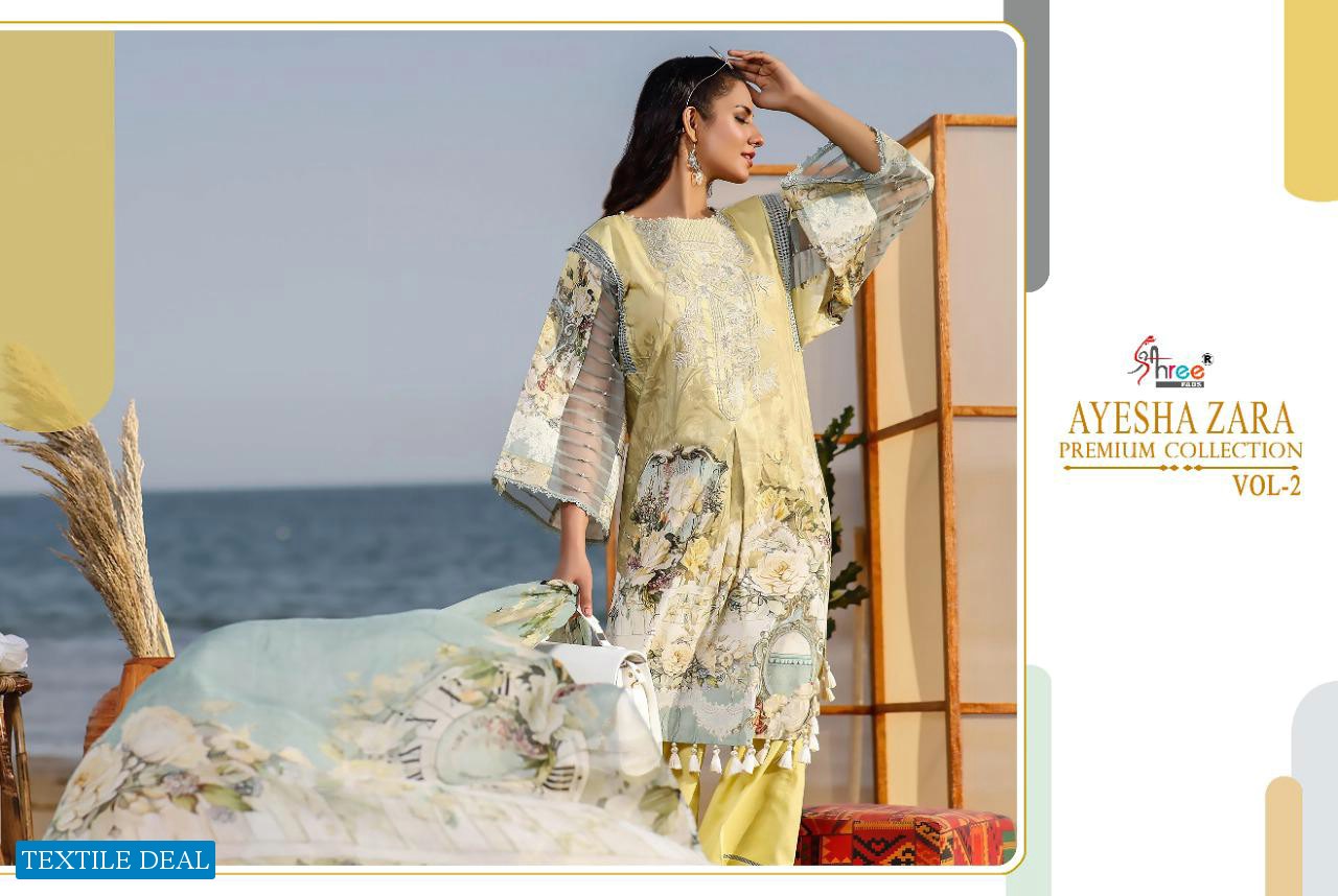 Shree Fab Ayesha Zara Premium Collection Vol-2 Wholesale Pakistani Concept Dress