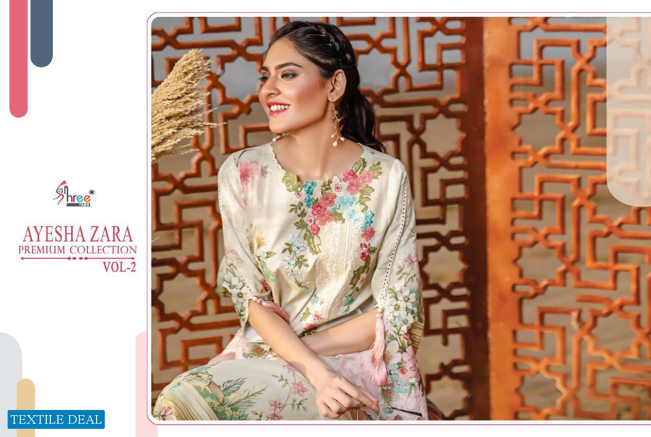 Shree Fab Ayesha Zara Premium Collection Vol-2 Wholesale Pakistani Concept Dress