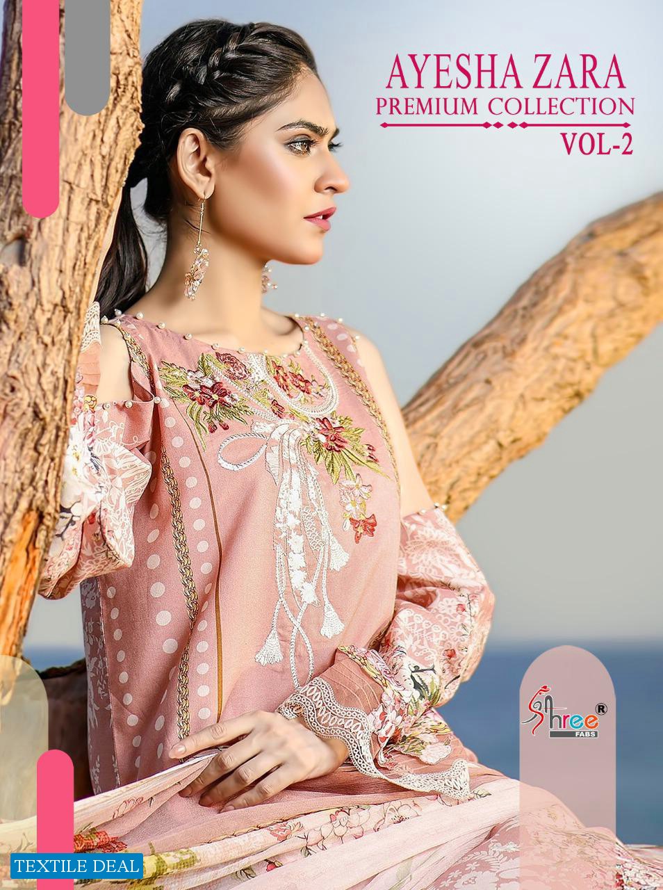 Shree Fab Ayesha Zara Premium Collection Vol-2 Wholesale Pakistani Concept Dress