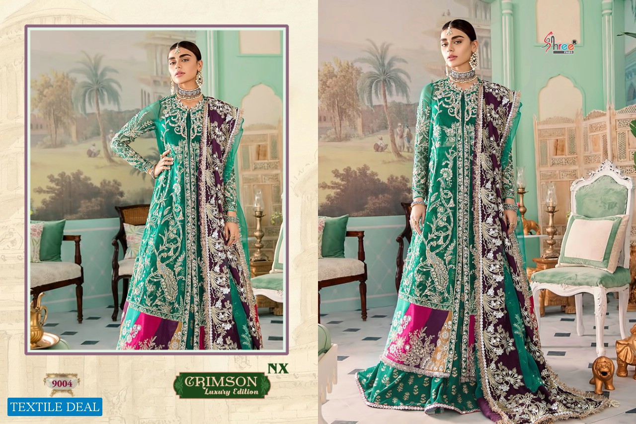 Shree Fab Crimson NX Wholesale Luxury Edition Pakistani Salwar Suits
