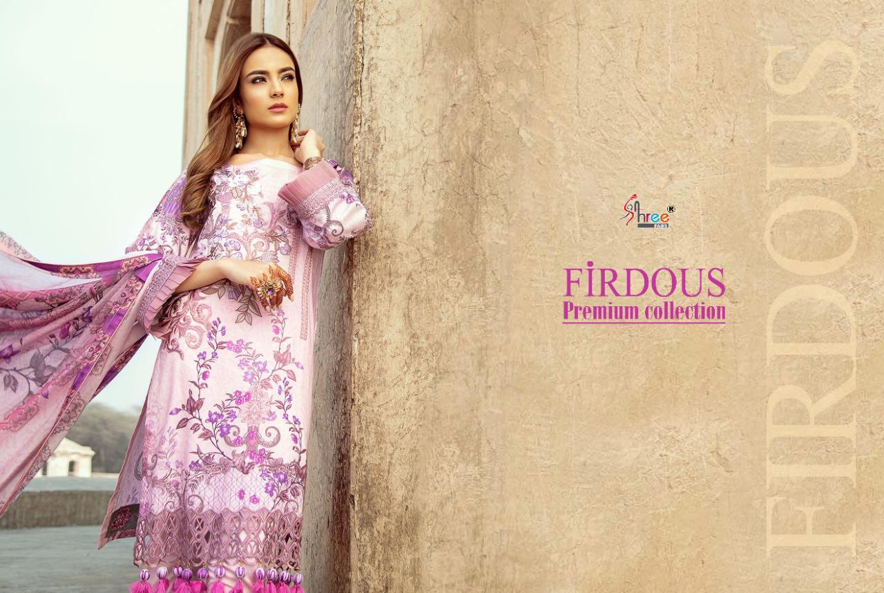 Shree Fab Firdous Premium Collection Wholesale Chiffon And Cotton Dupatta Pakistani Catalog