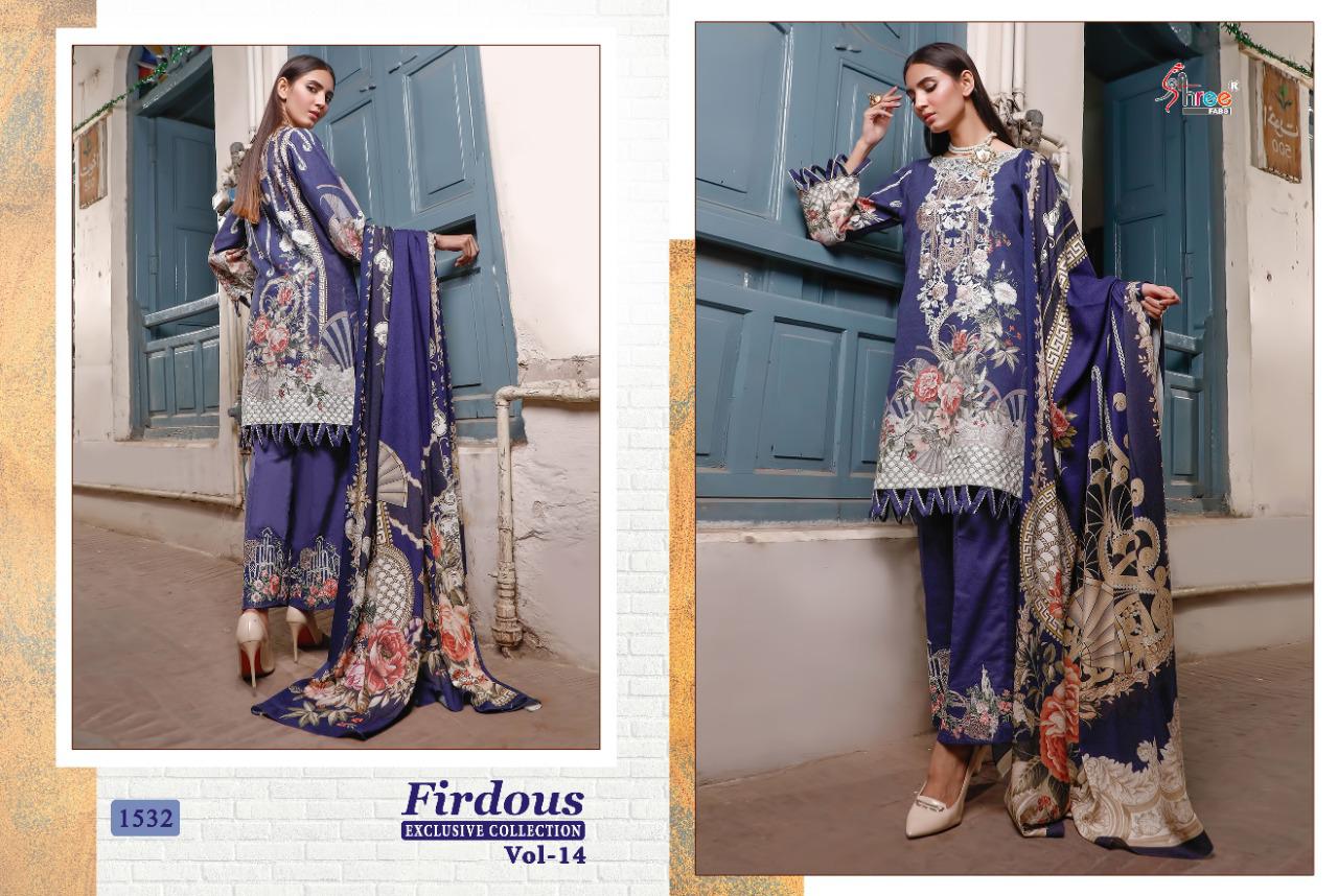 Shree Fab Firdous Vol-14 Wholesale Pakistani Concept Dress