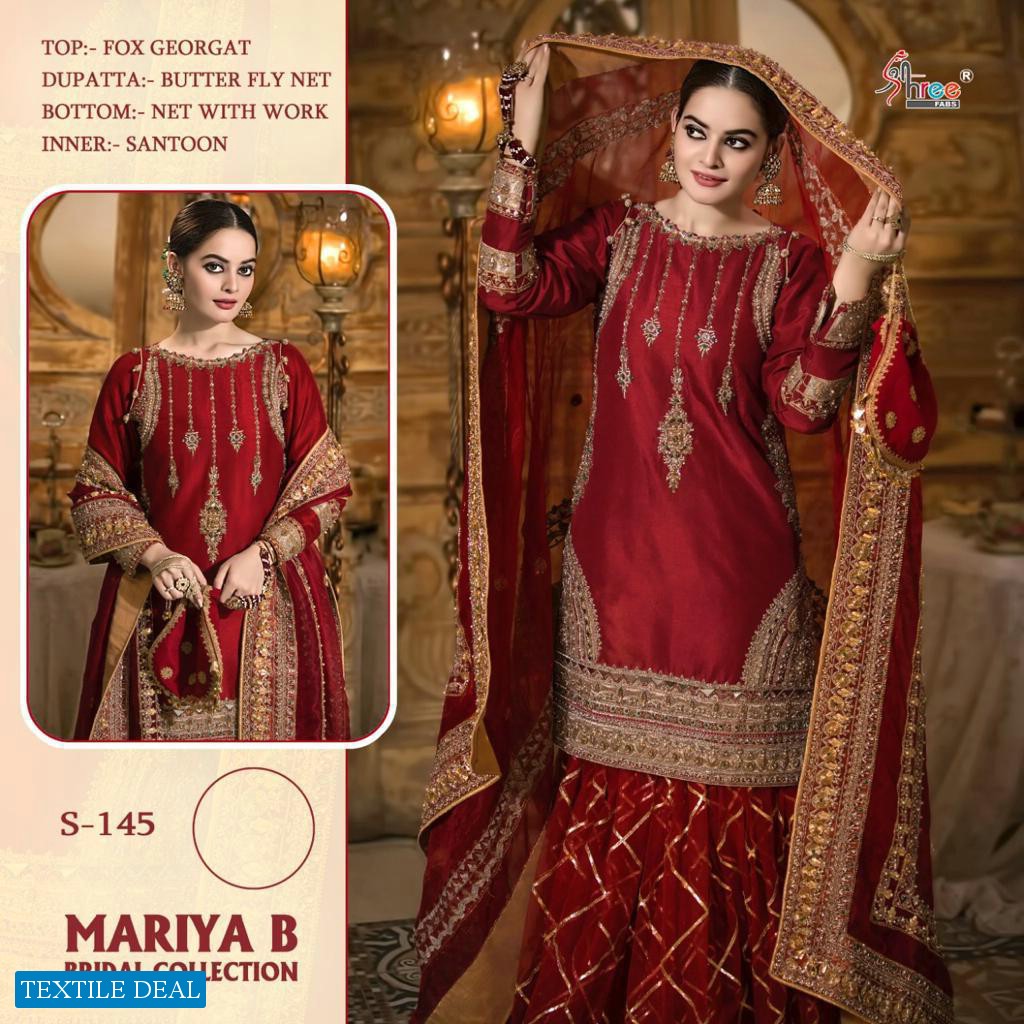 Shree Fab Mariya B Bridal Collection Wholesale Pakistani Catalog