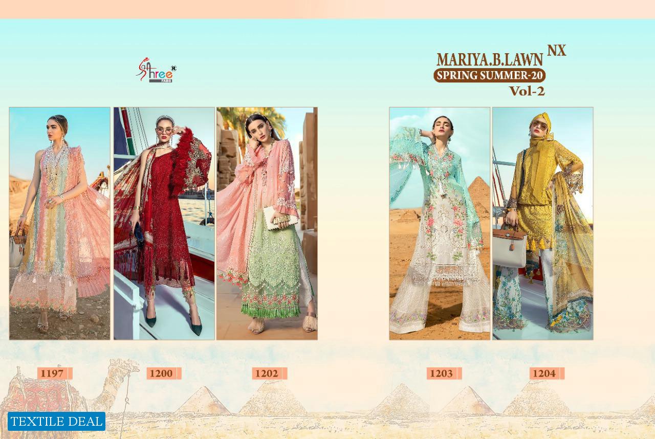 Shree Fab Mariya B Lawn Spring Summer Vol-2 Nx Pakistani Concept Dress